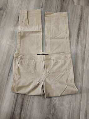🟣3 For $51🟣 Lauren Ralph Lauren Women's Tan Modern Straight Pants
